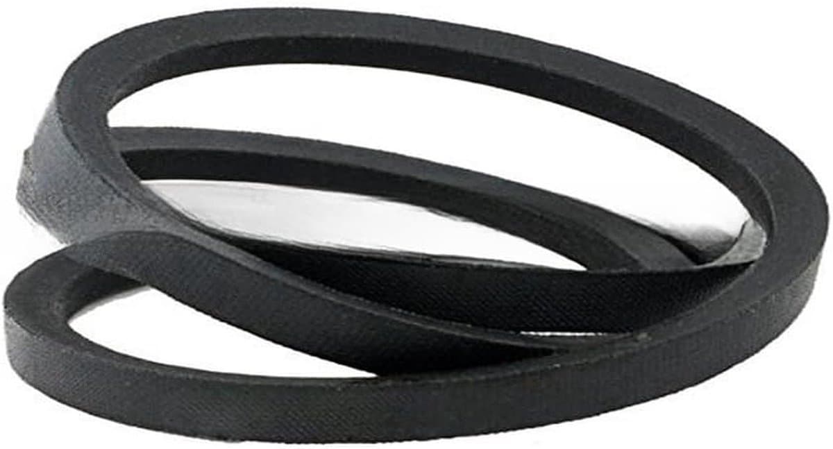 Aandrijfriem Grasmaaier - Transmissieriem Rubber - Gazon Onderhoud - Robuuste Rubber Constructie - 25 x 10 x 2 cm - Zwart — afbeelding 1