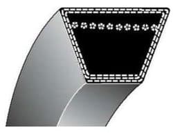 Aandrijfriem - V-snaar - Gazonmaaier Onderhoud - Slijtvast Materiaal - 13x950mm - Zwart