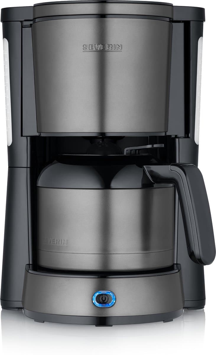 Severin KA 9343 koffiezetapparaat – 1L (8 Kopjes) - Thermoskan - Automatische Uitschakeling - Druppelstop — afbeelding 1