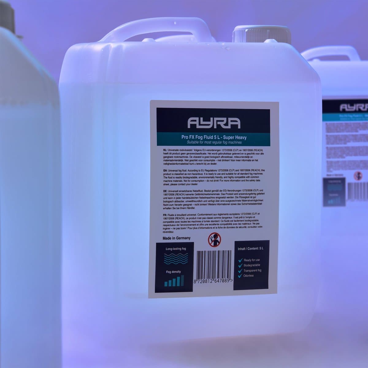 Rookvloeistof 5 liter - Ayra Pro FX Super Heavy - Multikleur — afbeelding 1