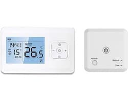 Slimme WiFi Thermostaat Programmeerbaar voor Verwarming - App en Spraakbediening