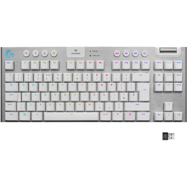 Logitech G915 TKL LIGHTSPEED Wireless RGB Mechanical Gaming Keyboard gaming toetsenbord