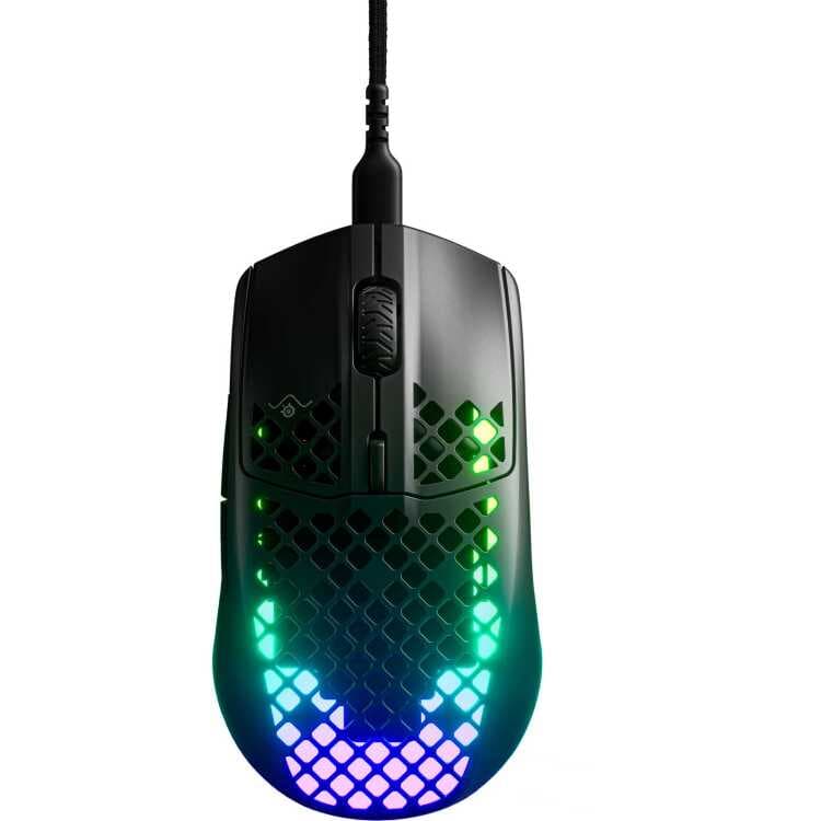 SteelSeries Aerox 3 Onyx 2022 gaming muis — afbeelding 1