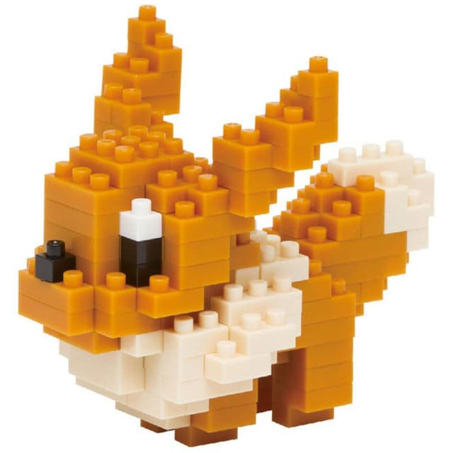 Diverse Pokémon: Eevee Nanoblock Constructiespeelgoed