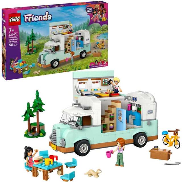 LEGO Friends - Camperavontuur met vrienden Constructiespeelgoed