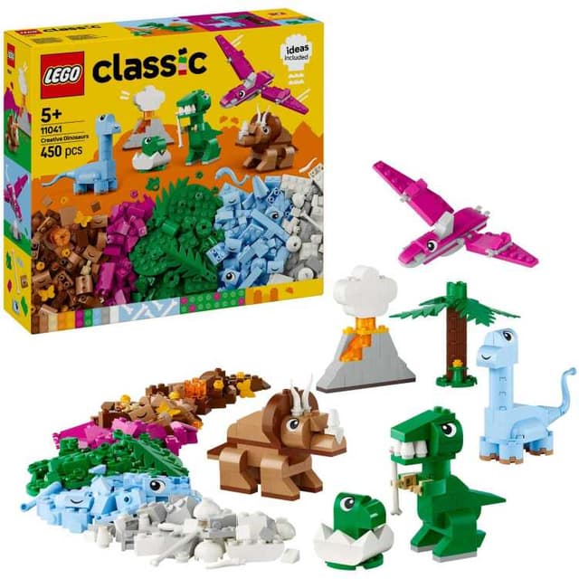 LEGO Classic - Creatieve dinosaurussen Constructiespeelgoed
