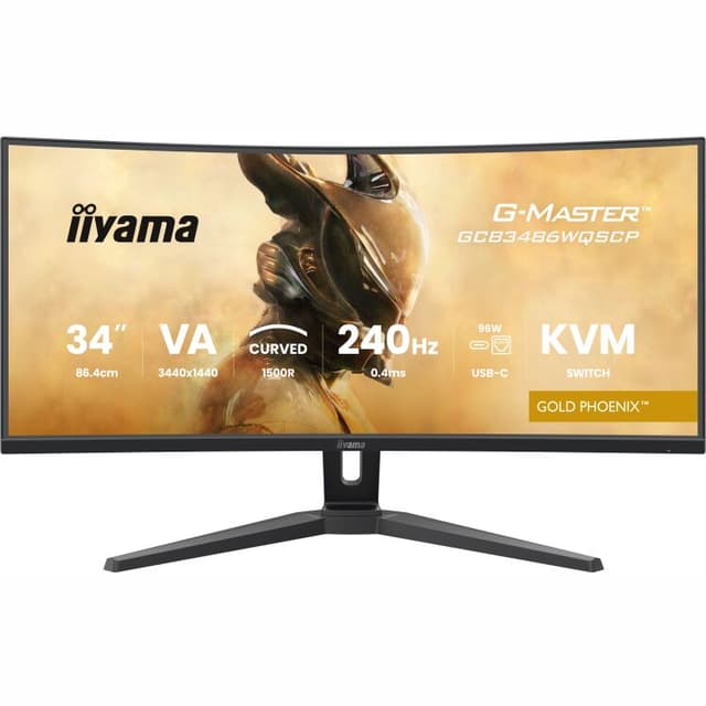 iiyama G-Master Gold Phoenix GCB3486WQSCP-B1 34'' Curved gaming monitor