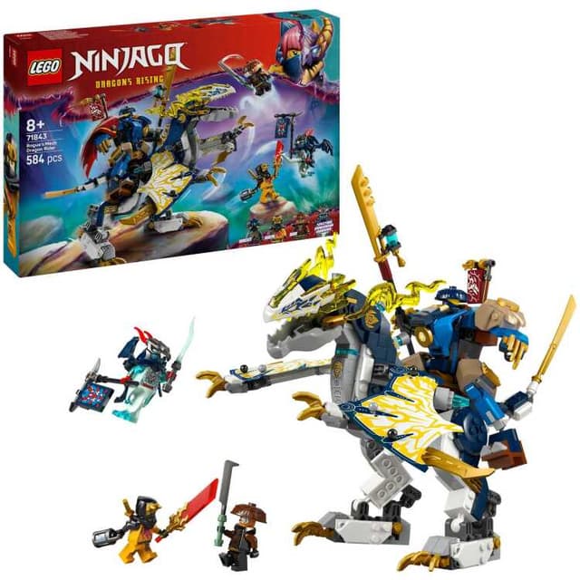 LEGO Ninjago - Rogue's mecha drakenrijder Constructiespeelgoed