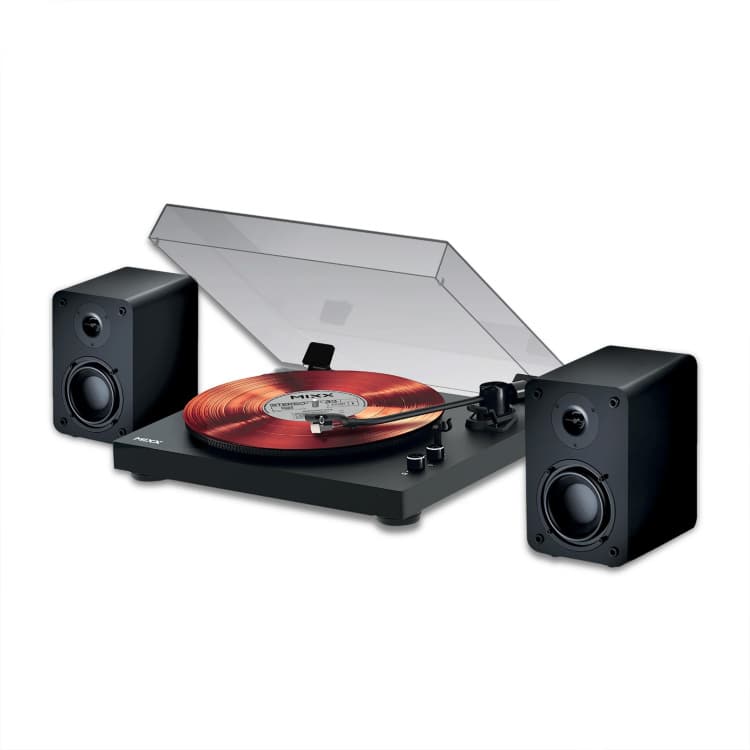 MIXX Analog System 5 Vinyl platenspeler + Speakers — afbeelding 1