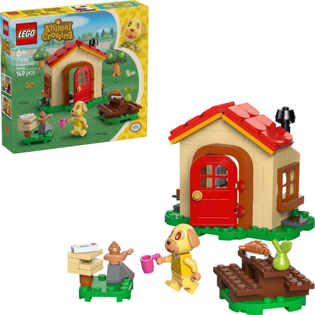 LEGO Animal Crossing - Goldies knusse huisje Constructiespeelgoed