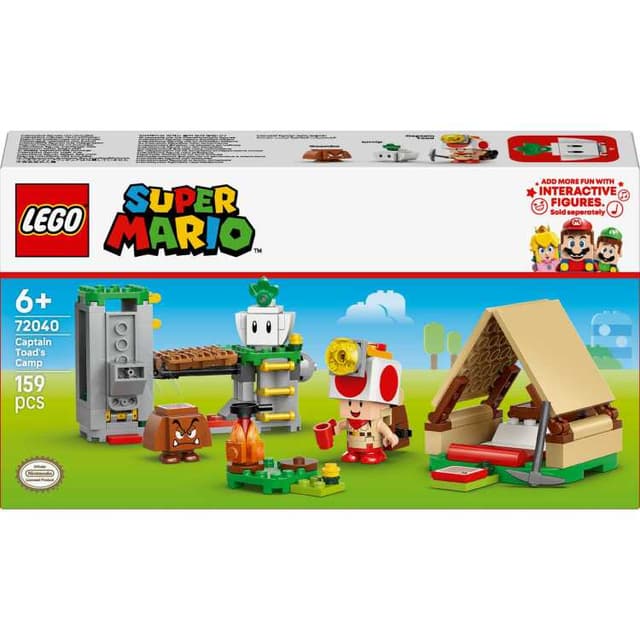 LEGO Super Mario - Toad-baas' kampeerplaats Constructiespeelgoed