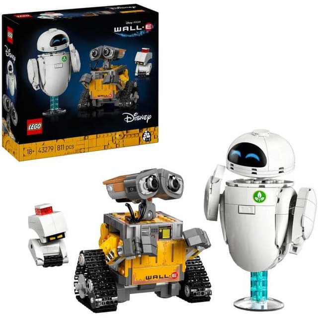 LEGO Disney - WALL-E en EVE Constructiespeelgoed