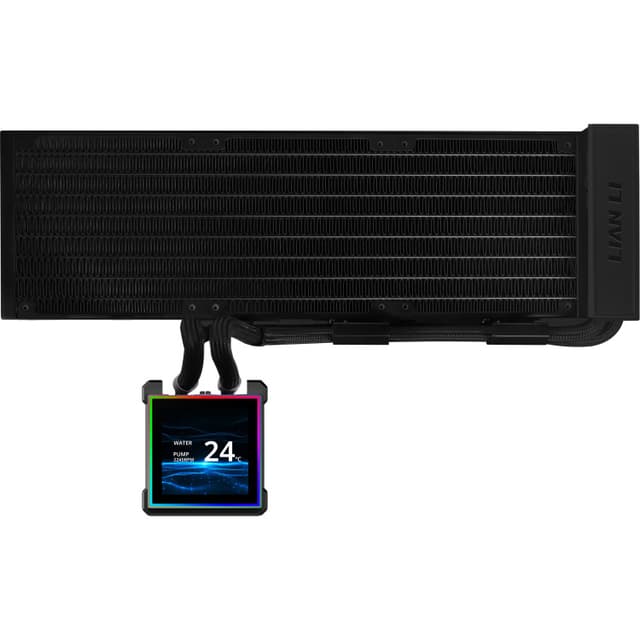 Lian Li HydroShift II LCD-S 360N fanless waterkoeling