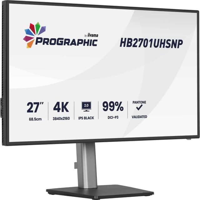 iiyama ProGraphic HB2701UHSNP-B1 ledmonitor