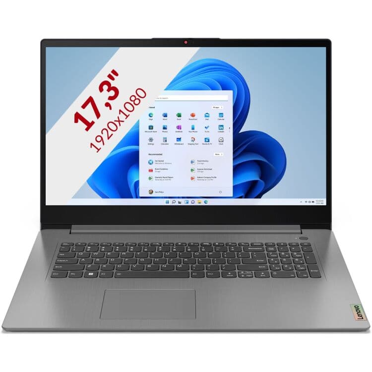 Lenovo IdeaPad 3 17ABA7 (82RQ00APMH) 17.3'' laptop — afbeelding 1