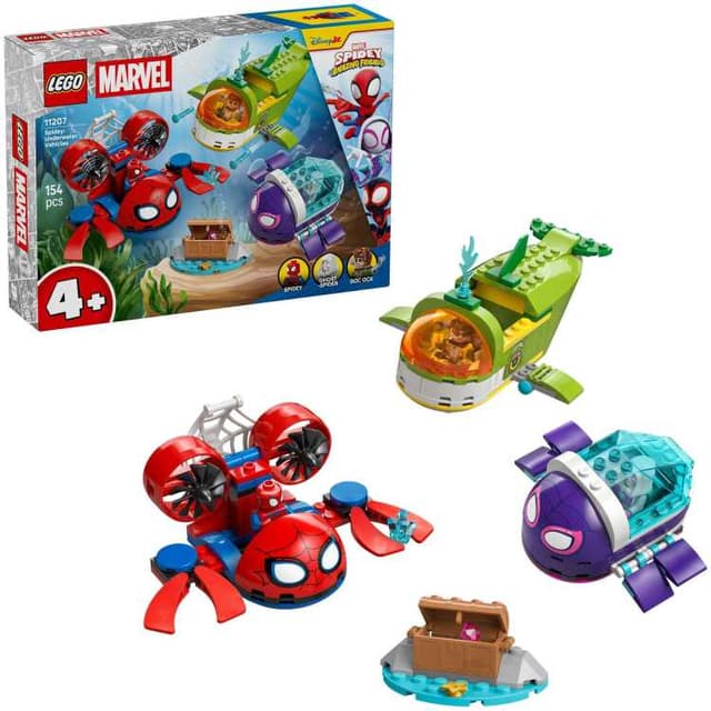 LEGO Marvel - Spidey: onderwatervoertuigen Constructiespeelgoed