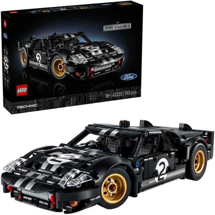 LEGO Technic - 1966 Ford GT40 MKII racewagen Constructiespeelgoed — afbeelding 1