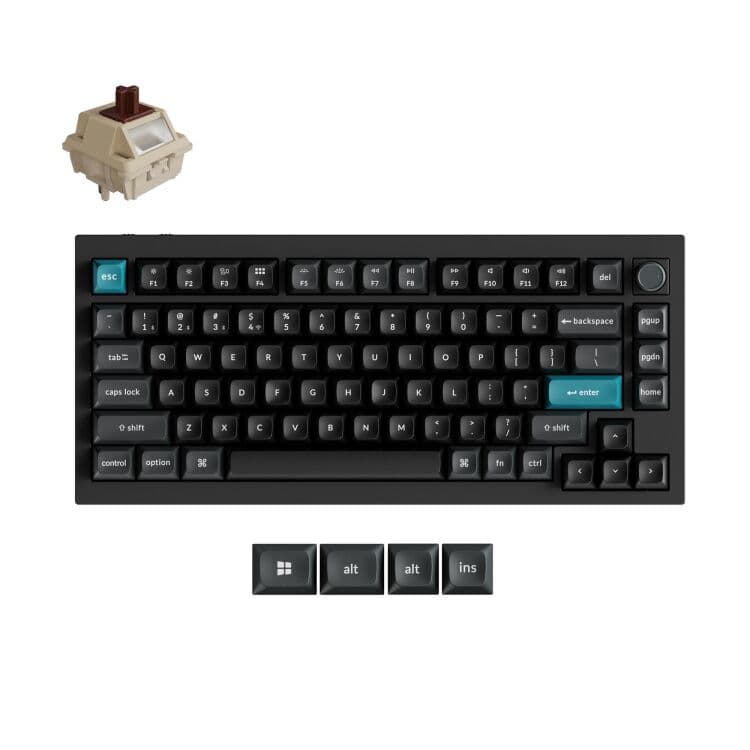 Keychron Q1 Ultra-M3 8K Wireless Custom Mechanical Keyboard toetsenbord — afbeelding 1
