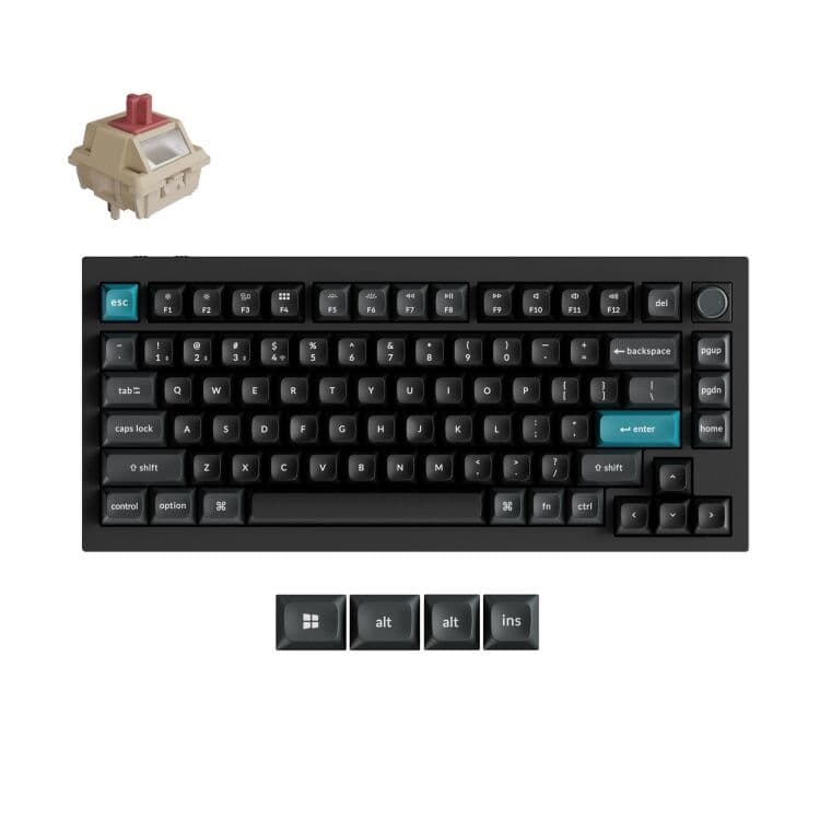 Keychron Q1 Ultra-M1 8K Wireless Custom Mechanical Keyboard toetsenbord — afbeelding 1