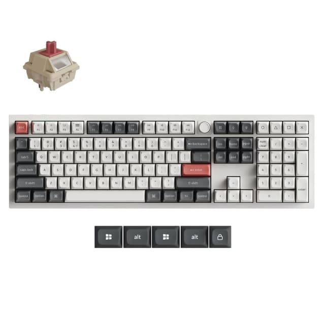 Keychron Q6 Ultra-P1 8K Wireless Custom Mechanical Keyboard toetsenbord