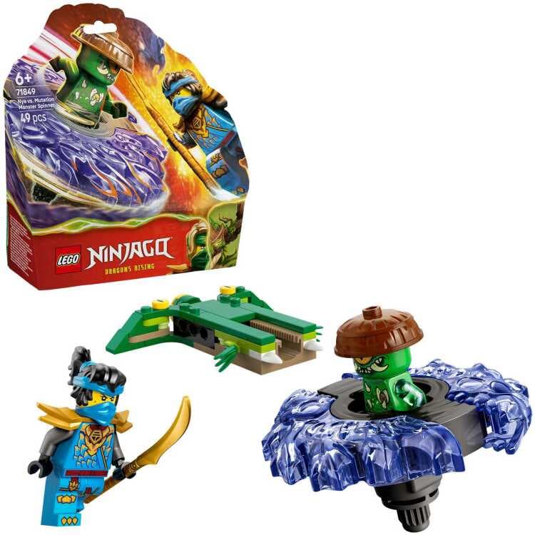 LEGO Ninjago - Nya vs. mutatiemonster in spinner Constructiespeelgoed — afbeelding 1