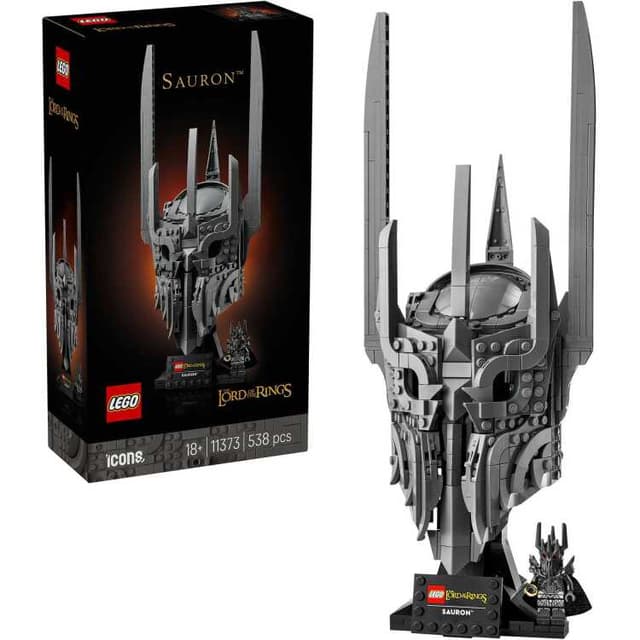 LEGO Icons - The Lord of the Rings: de helm van Sauron Constructiespeelgoed