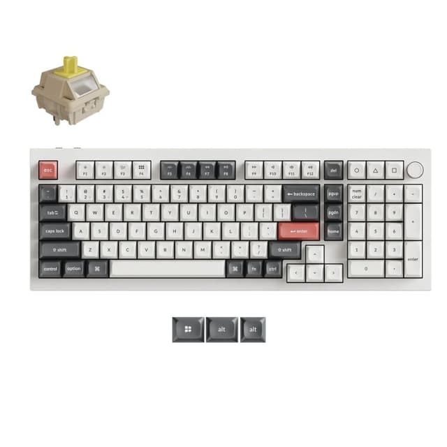 Keychron Q5 Ultra-M3 8K Wireless Custom Mechanical Keyboard toetsenbord