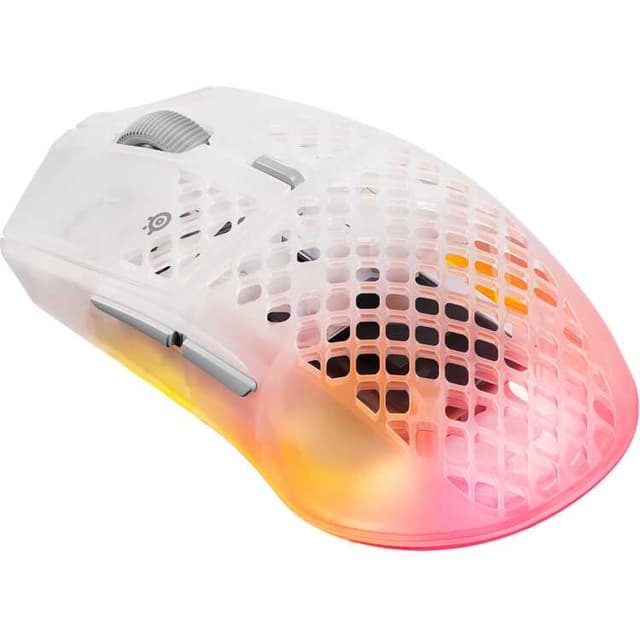 SteelSeries Aerox 3 Wireless Gen 2 Ghost gaming muis