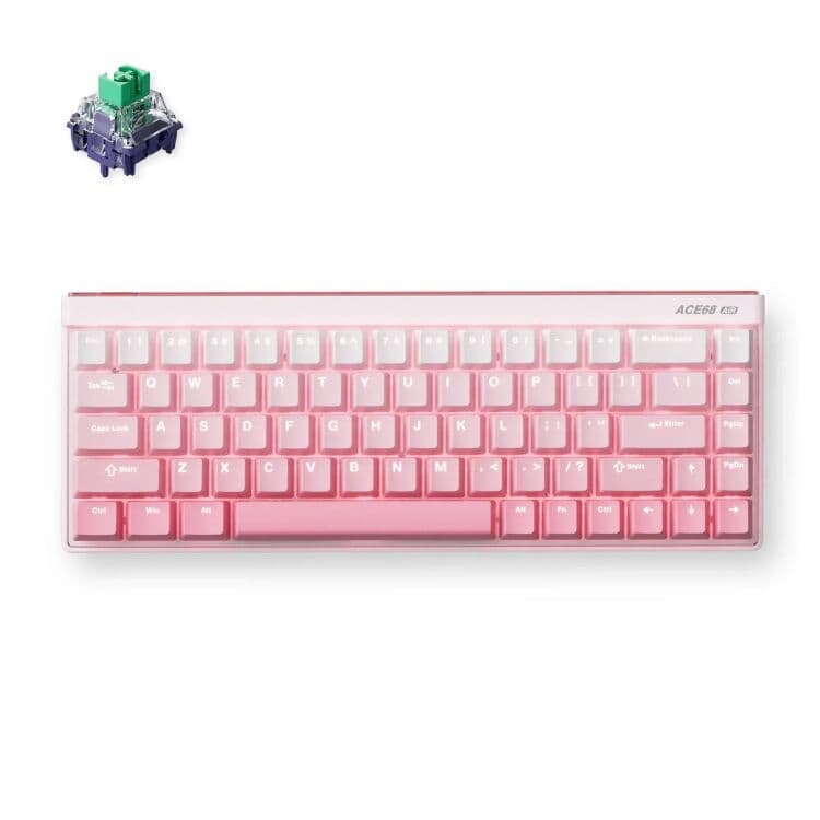 MCHOSE Ace 68 Air Hall Effect Magnetic Switch Gaming Keyboard gaming toetsenbord — afbeelding 1