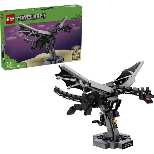 LEGO Minecraft - De Enderdraak Constructiespeelgoed