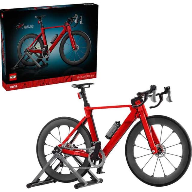 LEGO Icons - Racefiets Constructiespeelgoed