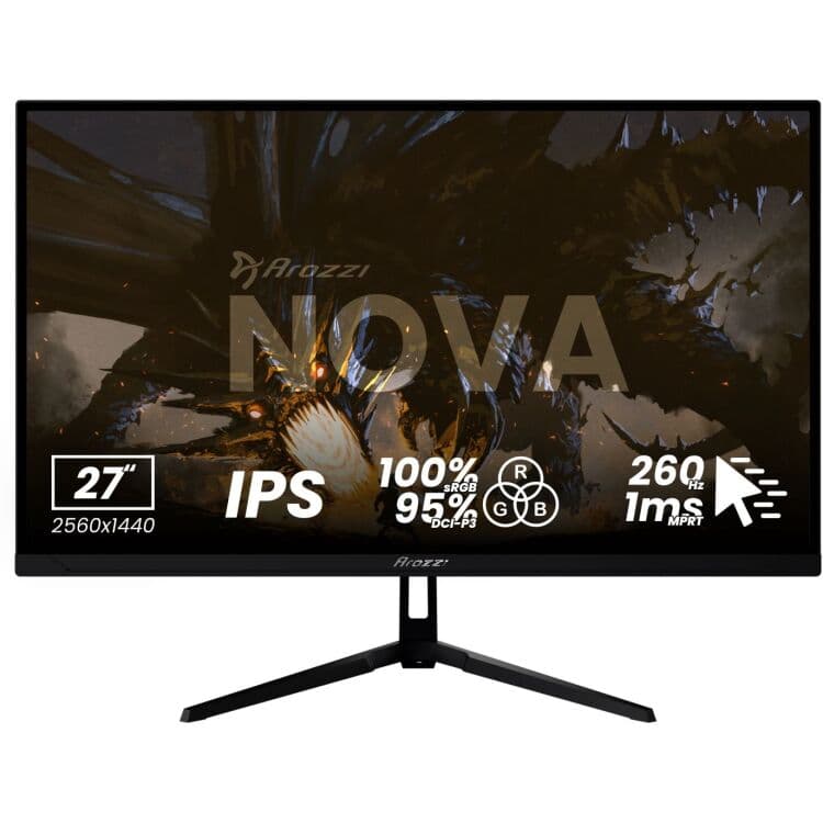 Arozzi Nova 27" 27'' gaming monitor — afbeelding 1