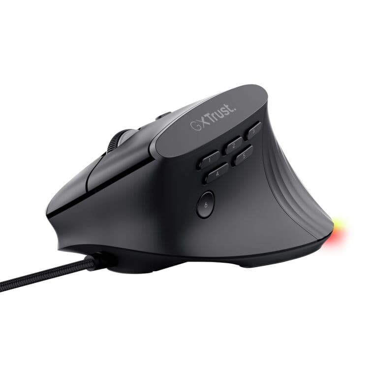Trust GXT 145 Rexxa verlichte ergonomisch gaming muis — afbeelding 1