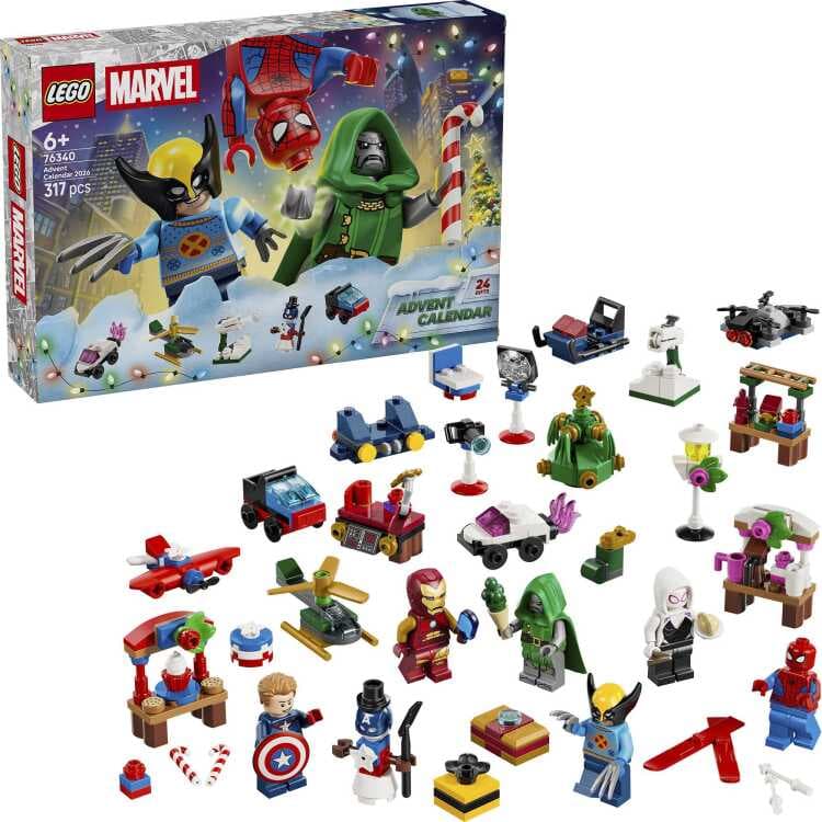 LEGO Marvel - Adventskalender 2026 Constructiespeelgoed — afbeelding 1
