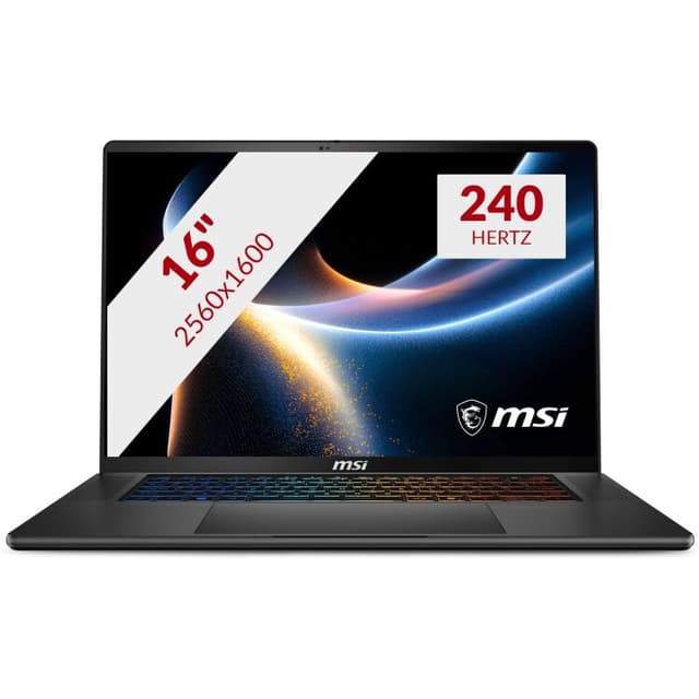 MSI Stealth 16 AI+ B3WH-065NL 16'' Copilotplus gaming laptop