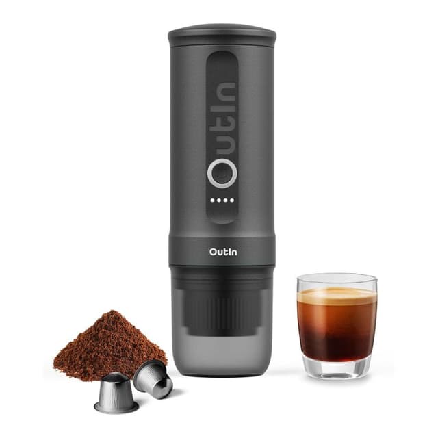 OutIn Nano Portable Espresso Machine - Space Grey espressomachine